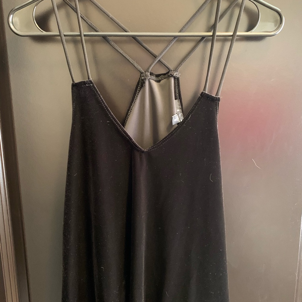 Velvet tank top